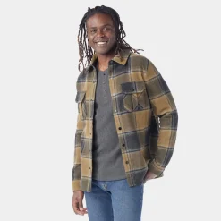 Anchor Line Shirt Jacket