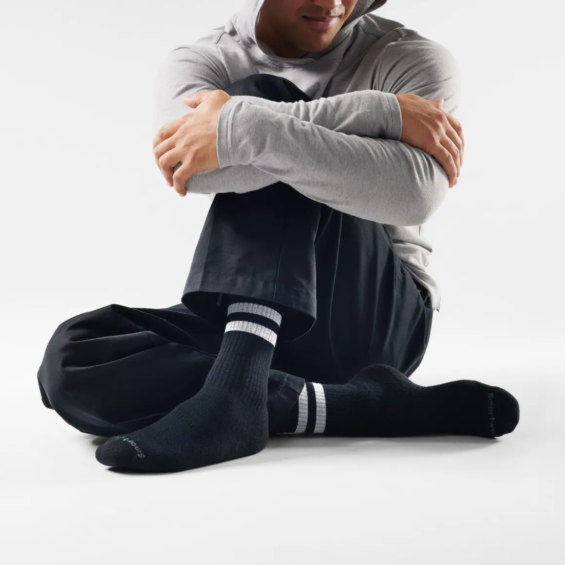 Everyday Athletic Striped Crew Socks