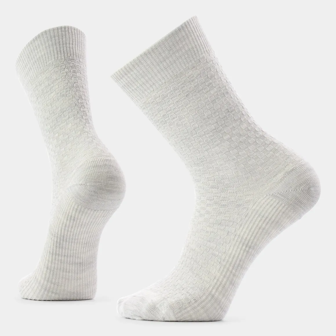 Everyday Basketweave Crew Socks