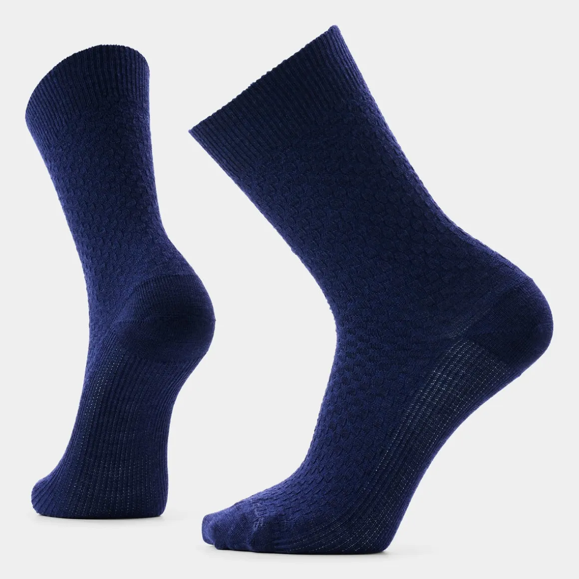 Everyday Basketweave Crew Socks