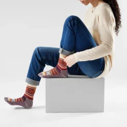 Everyday Cozy Fair Isle Sweater Crew Socks