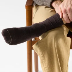 Everyday Solid Rib Crew Socks