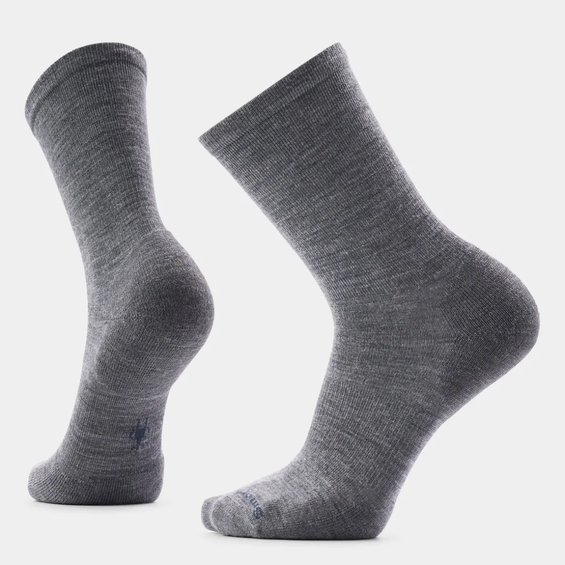 Everyday Solid Rib Crew Socks