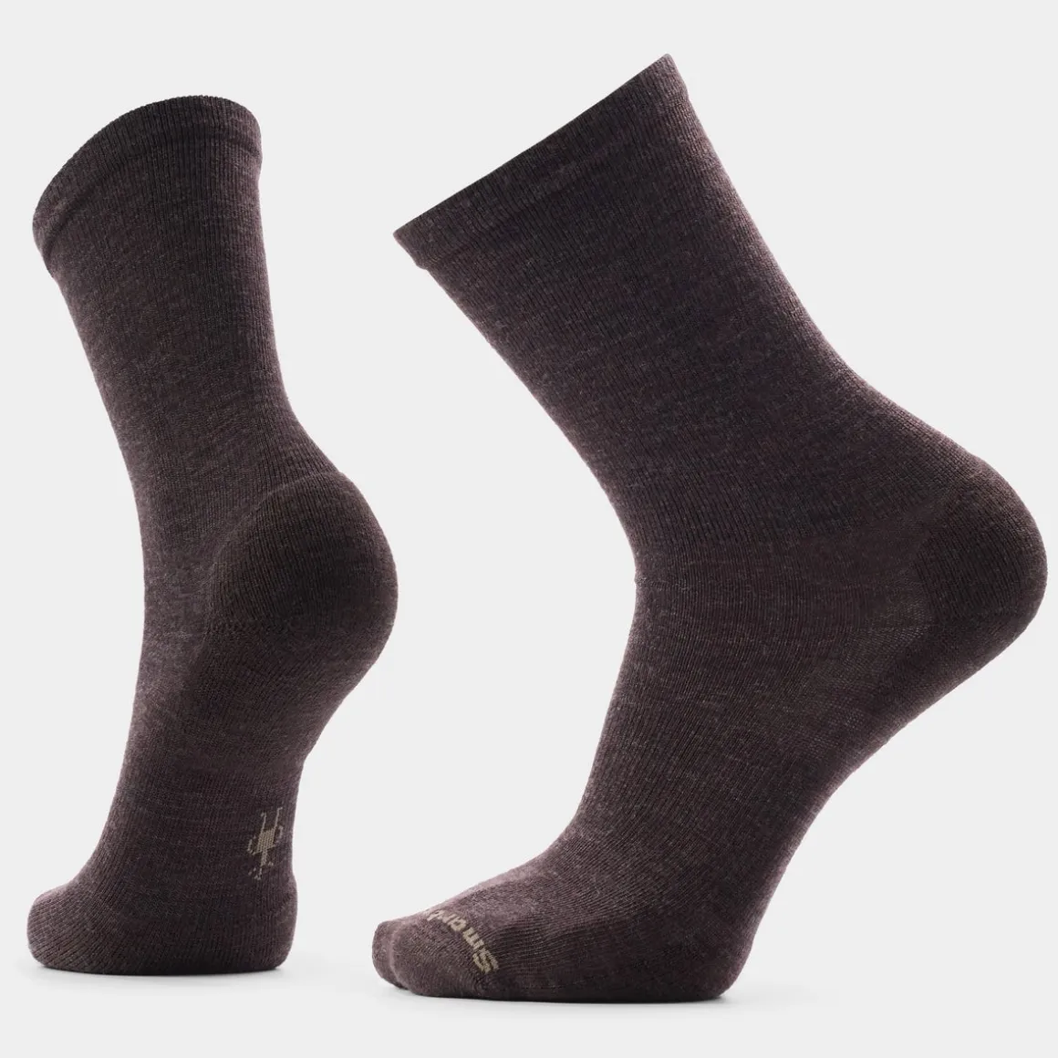 Everyday Solid Rib Crew Socks
