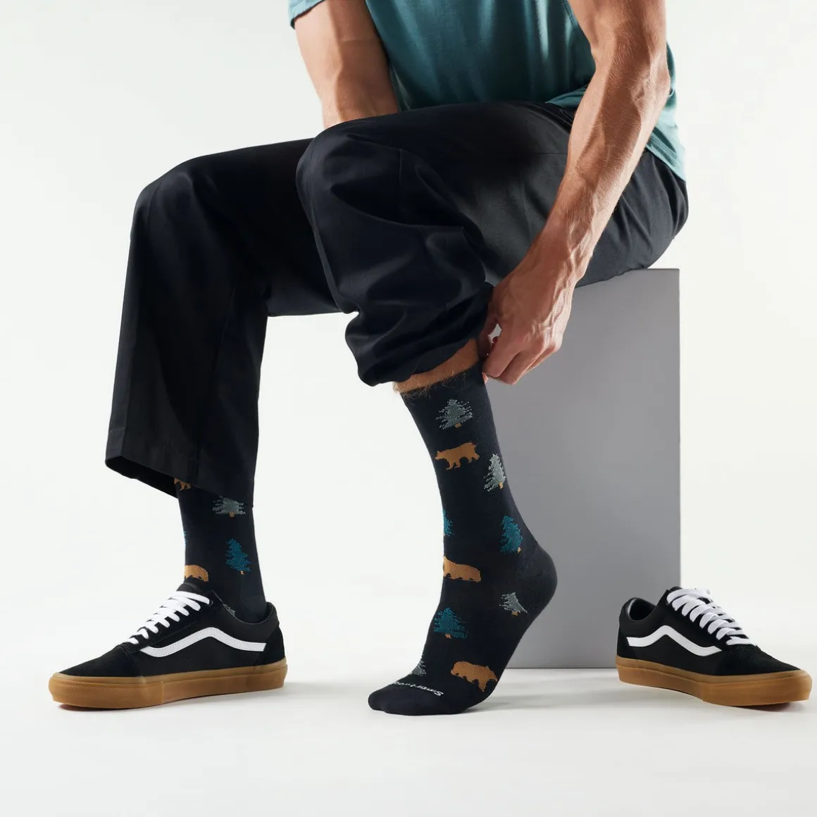 Everyday Through the Trees Crew Socks