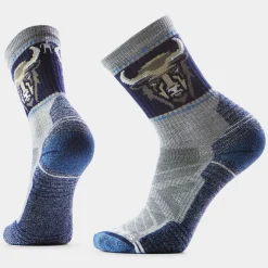 Hike Bison Crew Socks