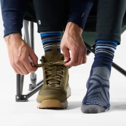 Hike Striped Crew Socks