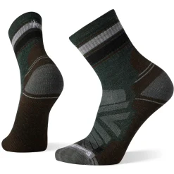 Hike Striped Mid Crew Socks