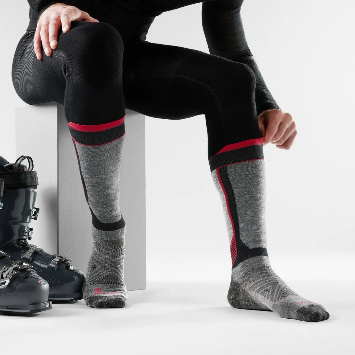 Intraknit™ Ski Over The Calf Socks