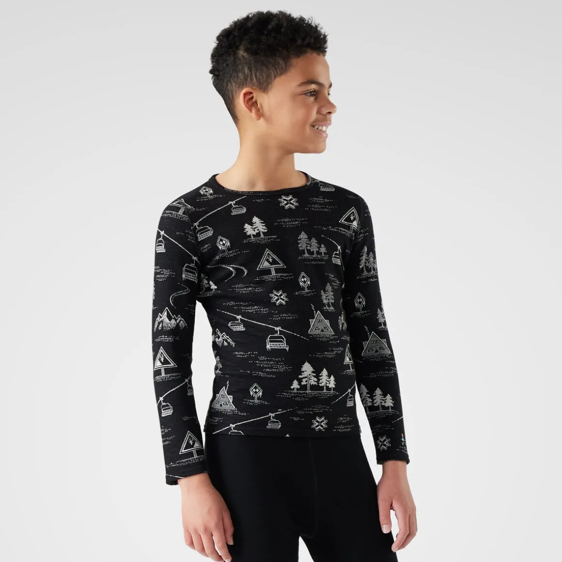 Kids' Classic Thermal Merino Base Layer Crew