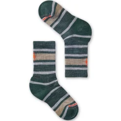 Kids' Hike Striped Crew Socks