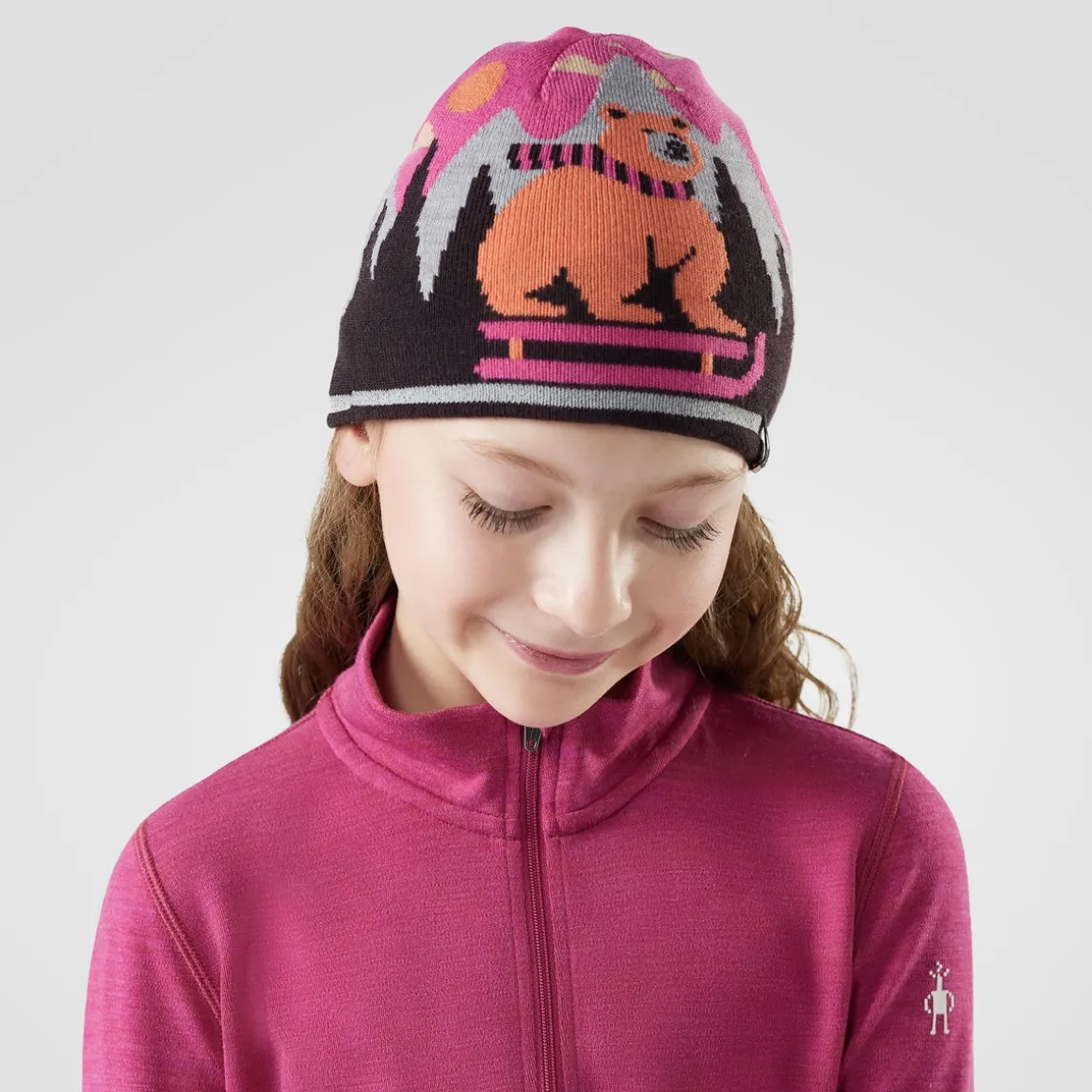 Kids' Reversible Art Beanie