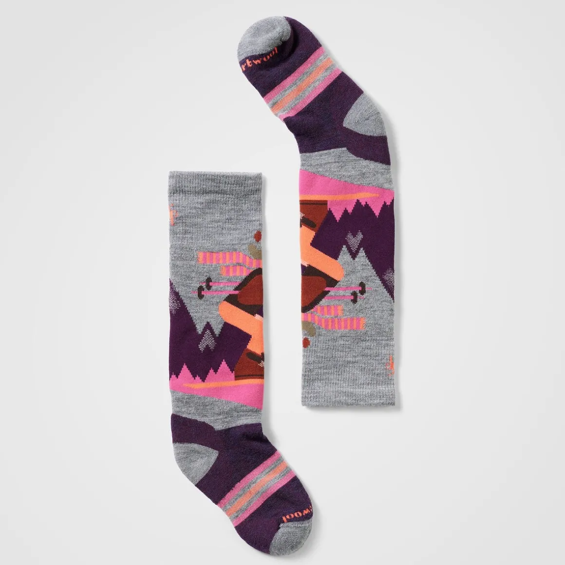 Kids' Wintersport Mountain Moose Over the Calf Socks
