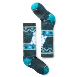 Kids' Wintersport Polar Bear Pattern Over The Calf Socks