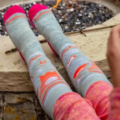 Kids' Wintersport Ski Day Over The Calf Socks