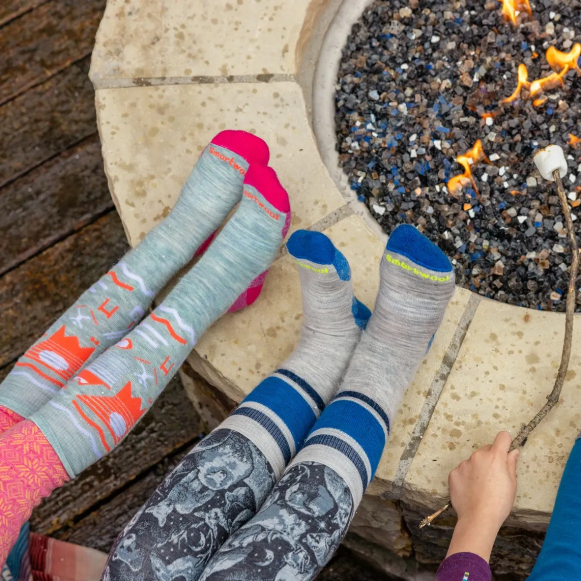 Kids' Wintersport Ski Day Over The Calf Socks