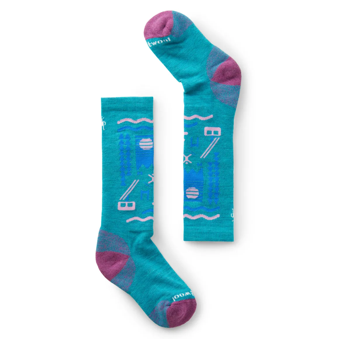 Kids' Wintersport Ski Day Over The Calf Socks