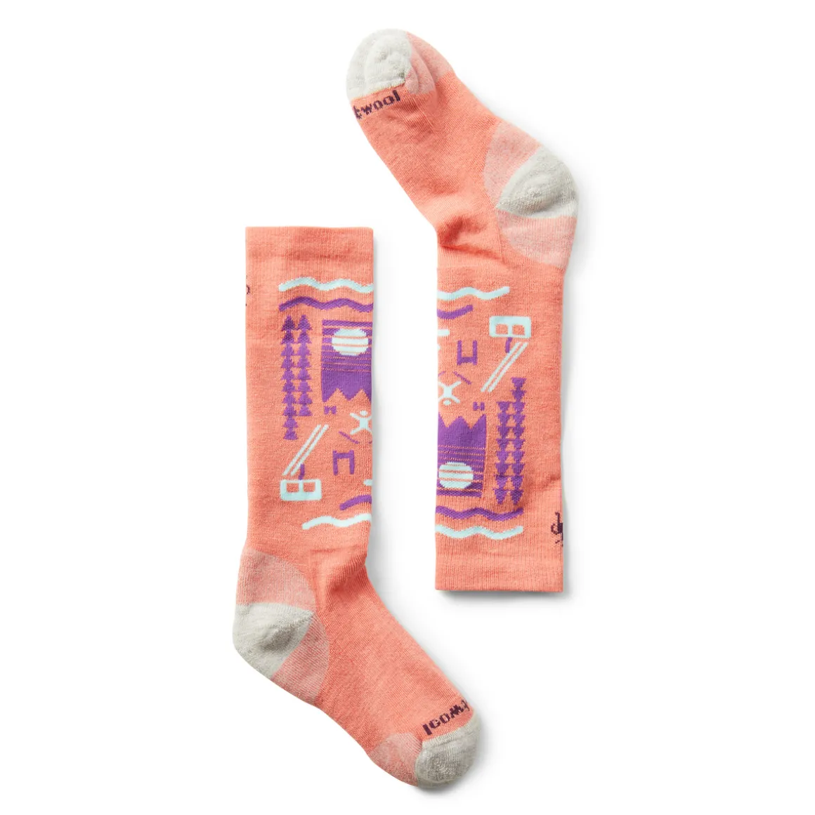 Kids' Wintersport Ski Day Over The Calf Socks