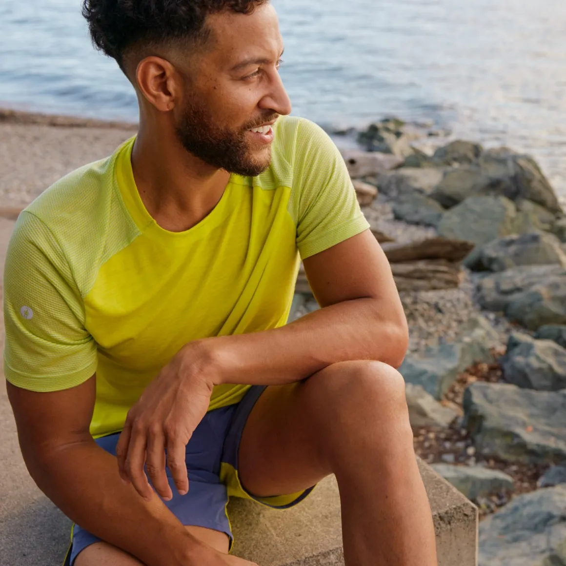 Men's Active Mesh Short Sleeve