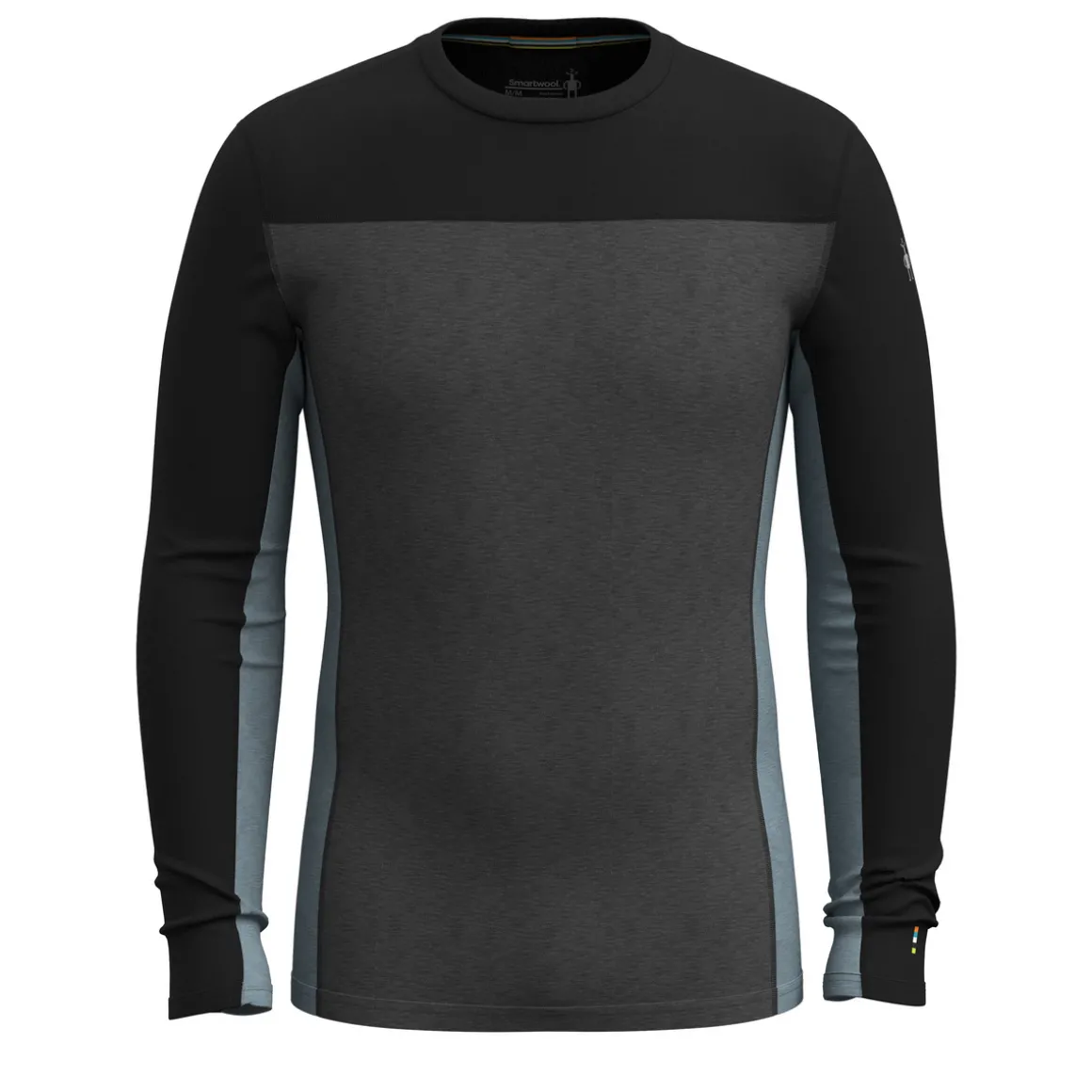 Men's Classic Thermal Merino Base Layer Colorblock Crew