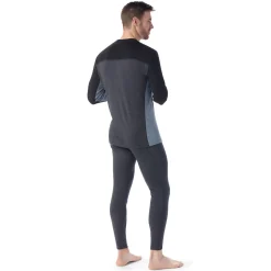 Men's Classic Thermal Merino Base Layer Colorblock Crew