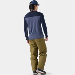 Men's Classic Thermal Merino Base Layer Colorblock Crew