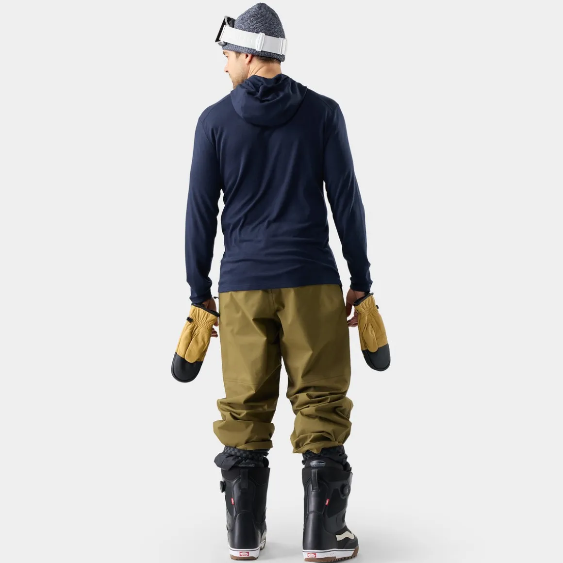 Men's Classic Thermal Merino Base Layer Hoodie