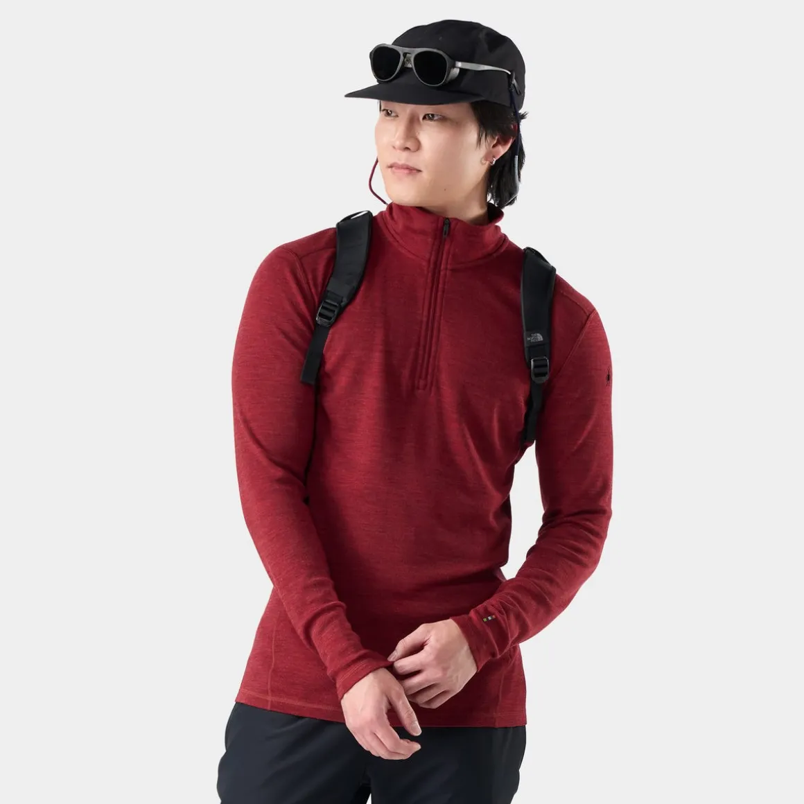 Men's Classic Thermal Merino Base Layer 1/4 Zip