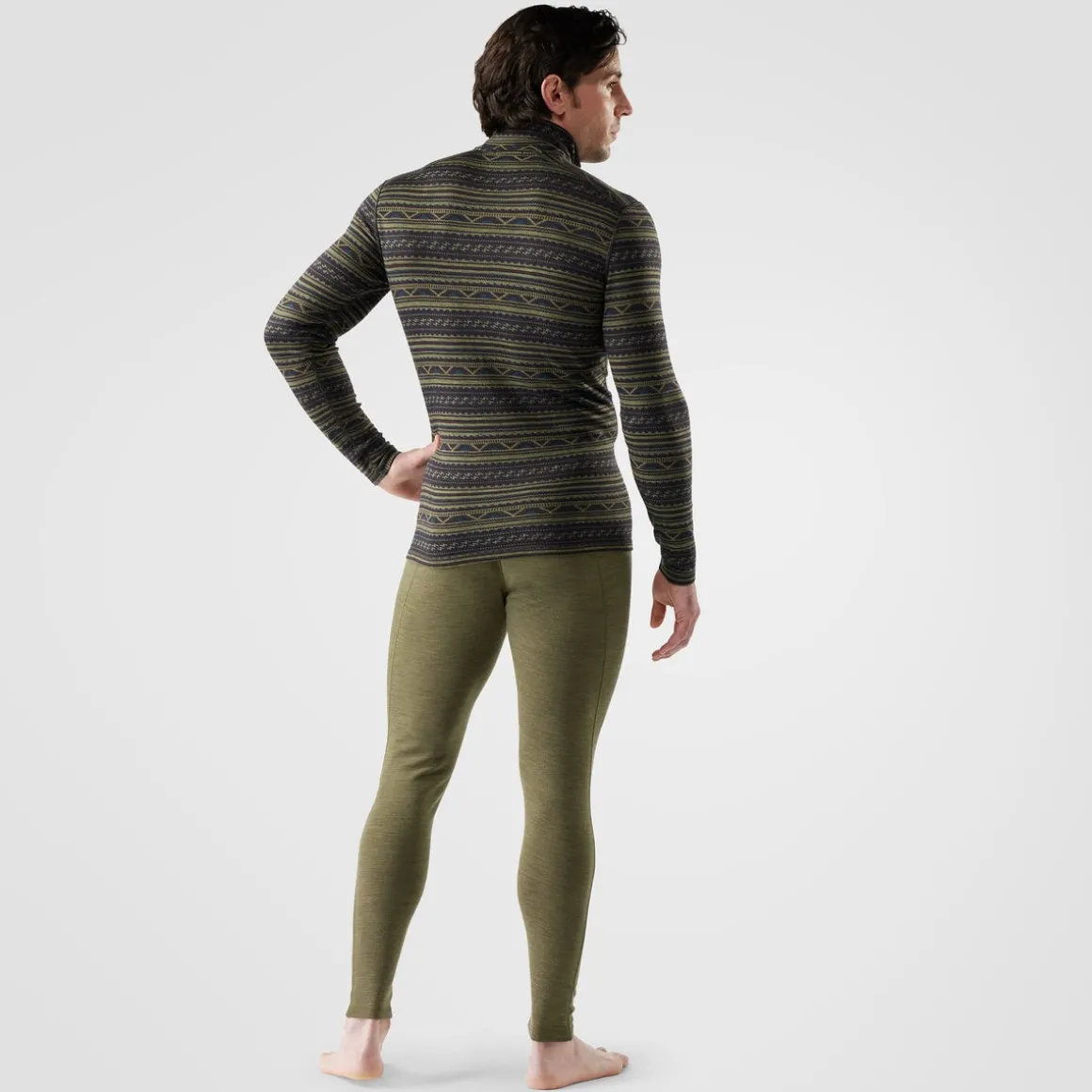 Men's Classic Thermal Merino Base Layer 1/4 Zip