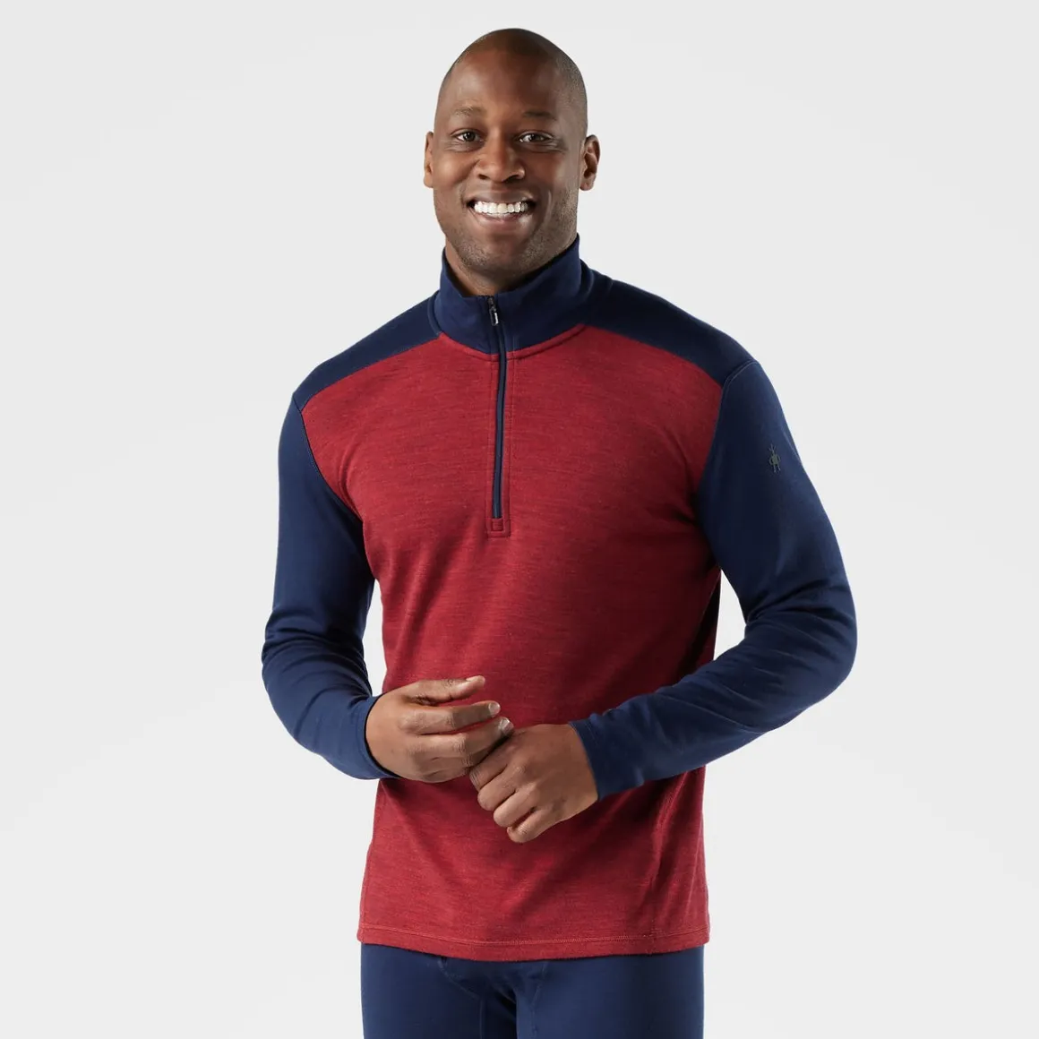 Men's Classic Thermal Merino Base Layer 1/4 Zip