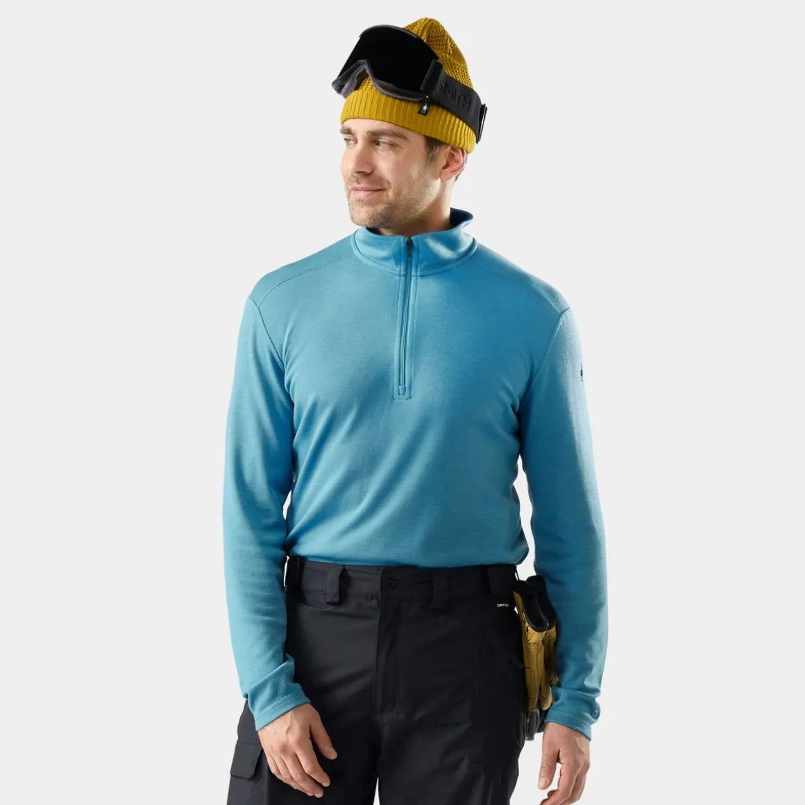 Men's Classic Thermal Merino Base Layer 1/4 Zip