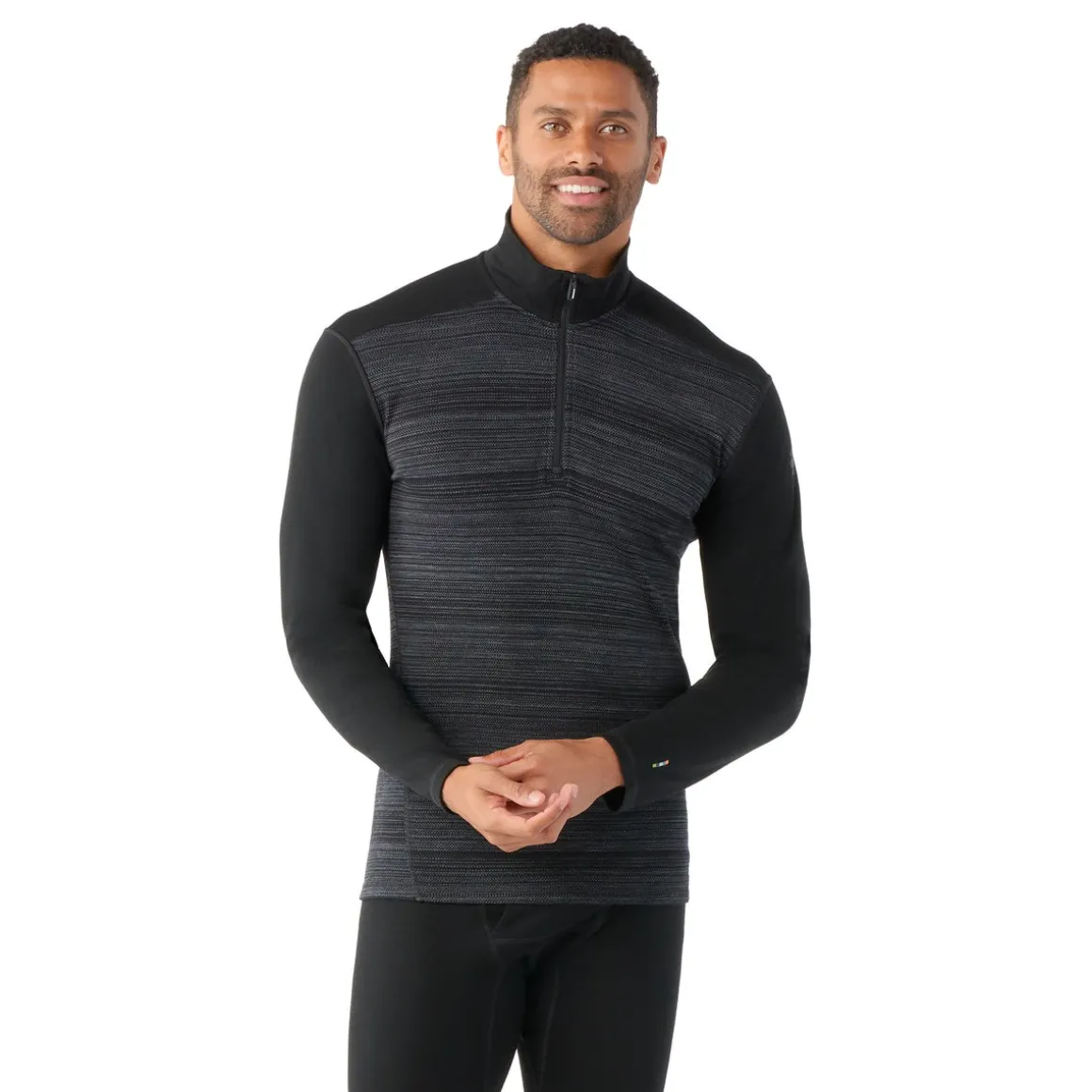 Men's Classic Thermal Merino Base Layer 1/4 Zip