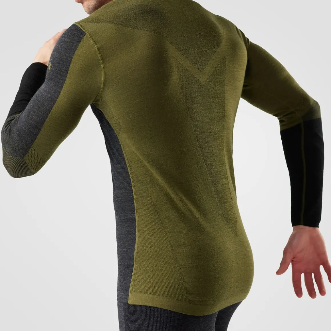 Men's Intraknit™ Thermal Merino Base Layer Colorblock Crew