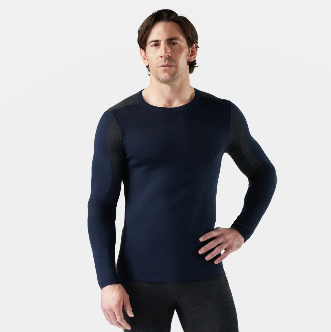 Men's Intraknit™ Thermal Merino Base Layer Colorblock Crew