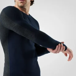 Men's Intraknit™ Thermal Merino Base Layer Colorblock Crew