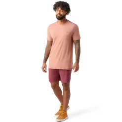 Men's Merino Hemp Blend Short Sleeve Pocket Tee