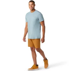 Men's Merino Hemp Blend Short Sleeve Pocket Tee