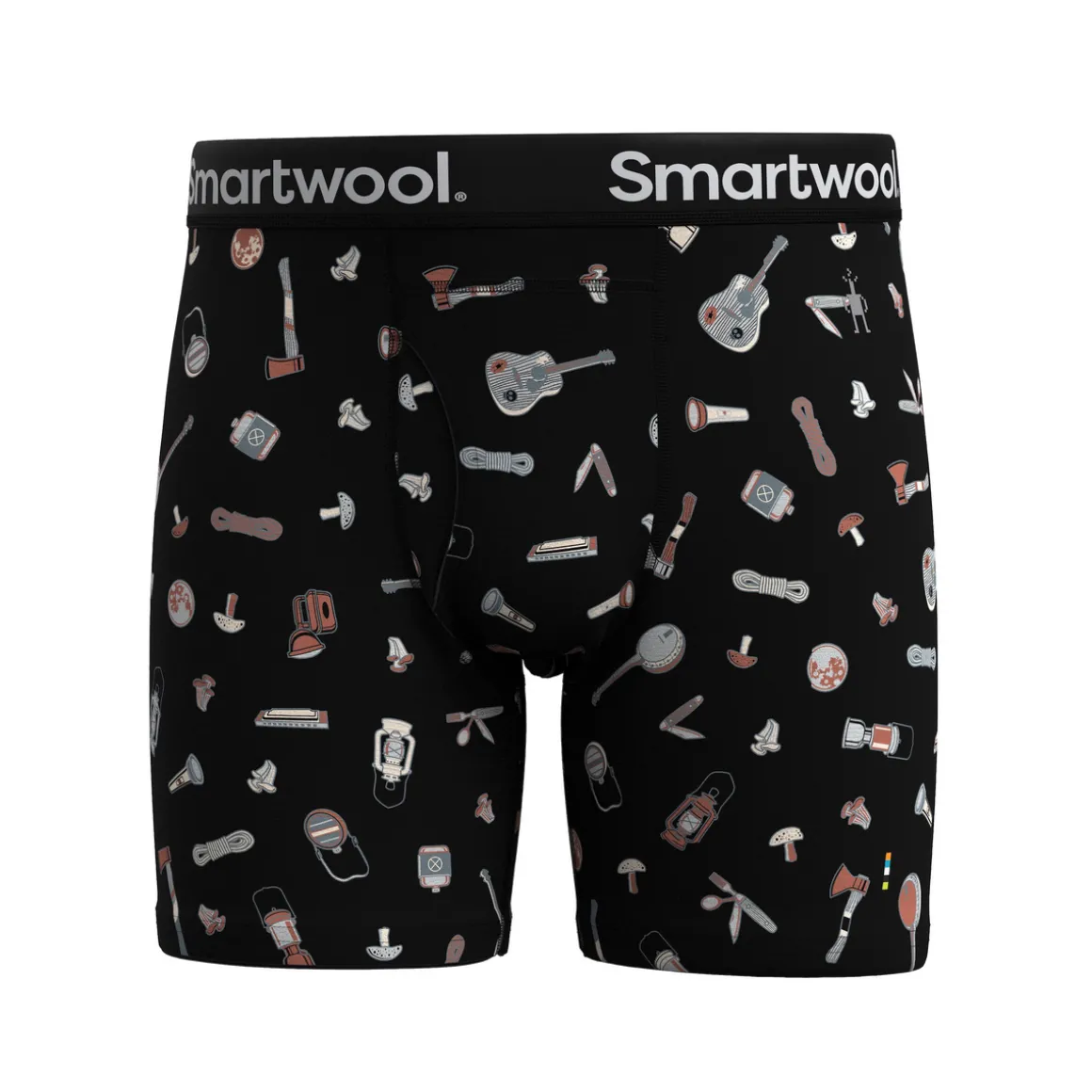 Men's Merino Print Boxer Brief