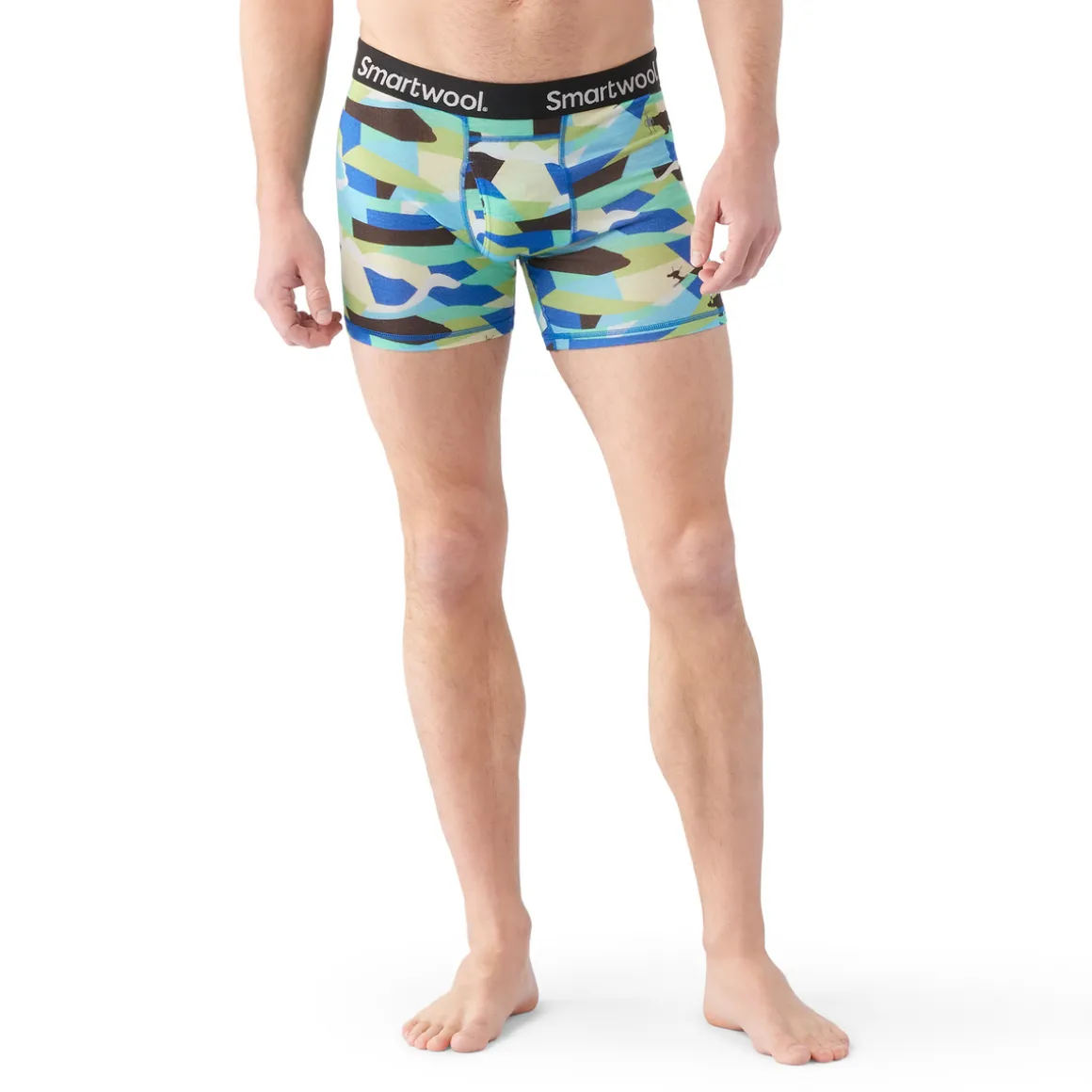 Men's Merino Print Boxer Brief