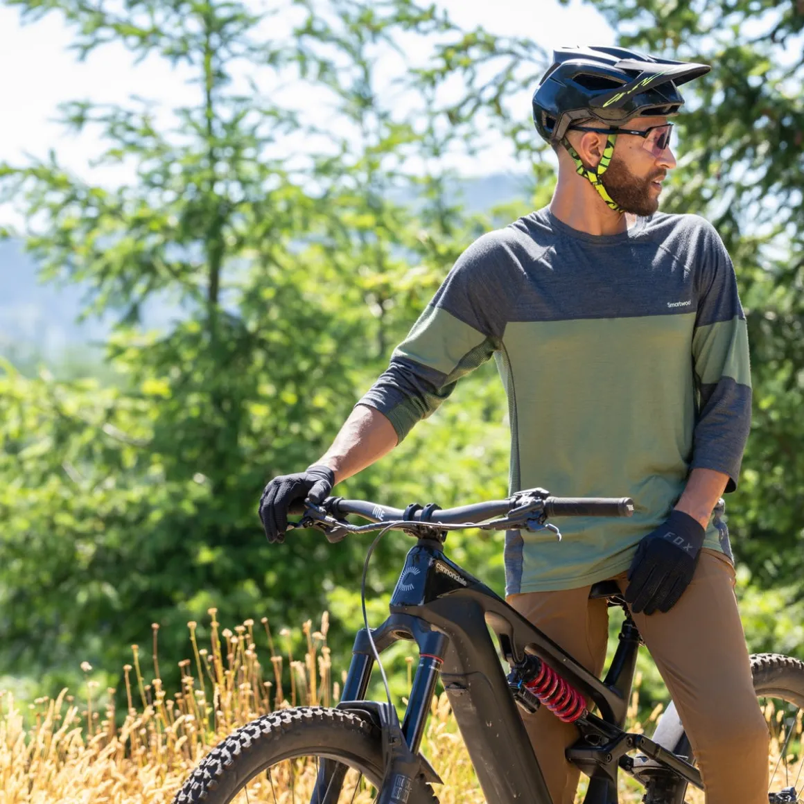 Men's Mountain Bike 3/4 Sleeve Jersey