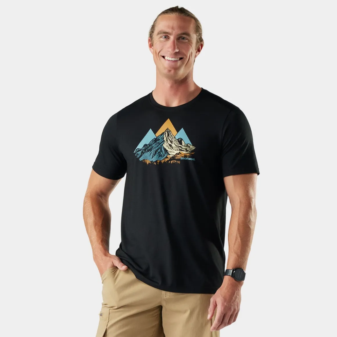 Men's Peak Bagger Active Short Sleeve Graphic Tee