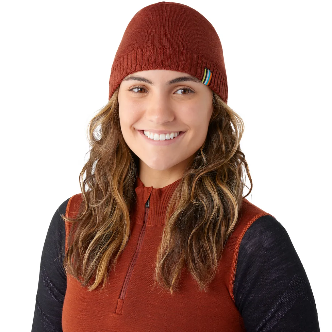 Popcorn Cable Reversible Beanie
