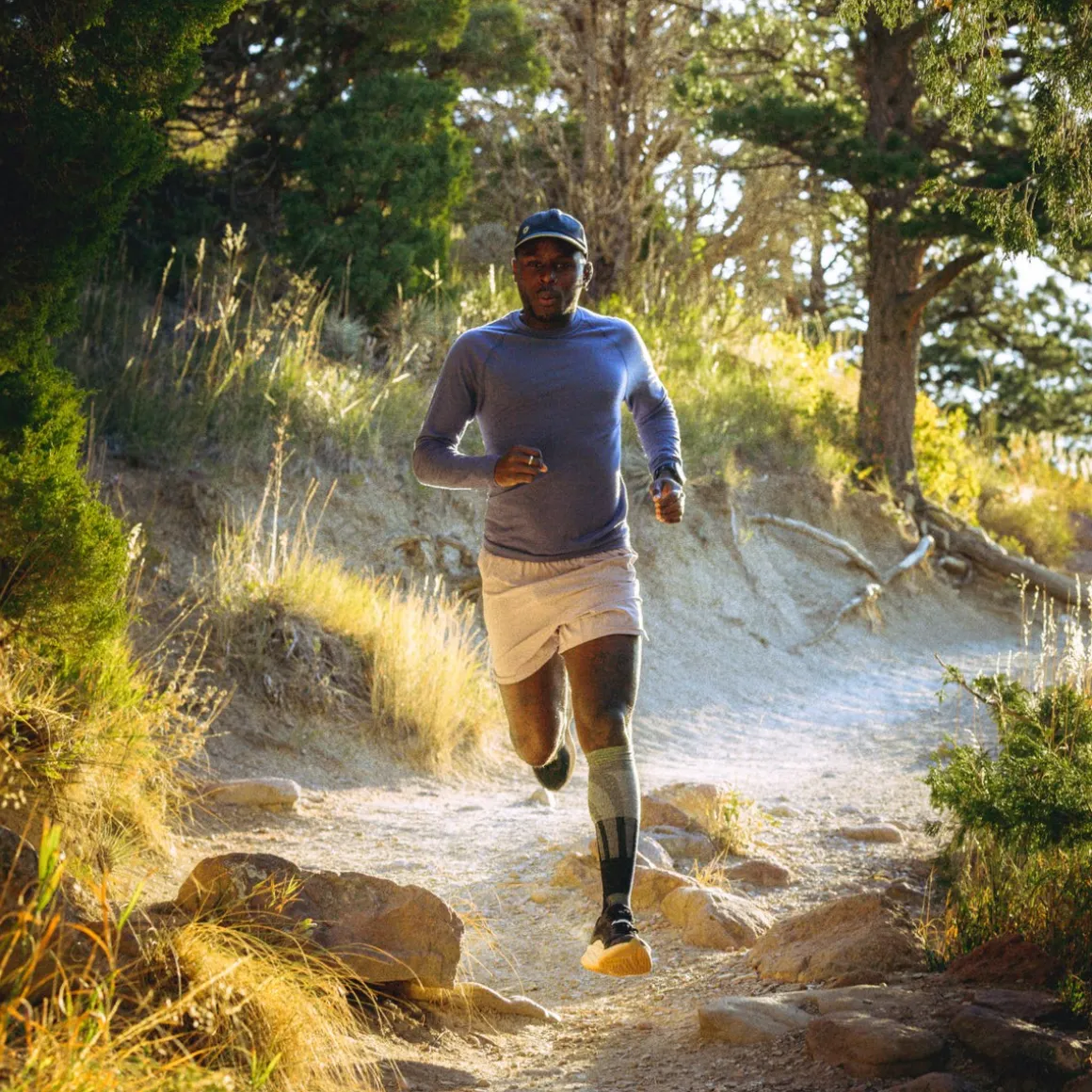Run Compression Over The Calf Socks