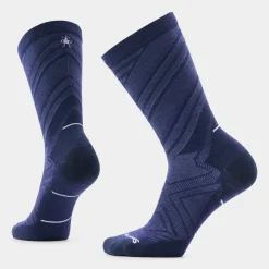 Run Pattern Crew Socks