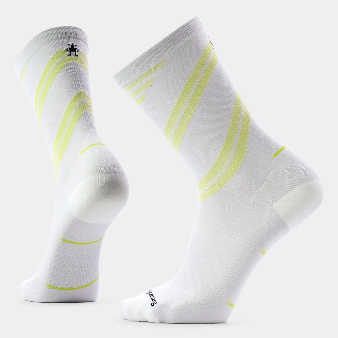 Run Pattern Crew Socks