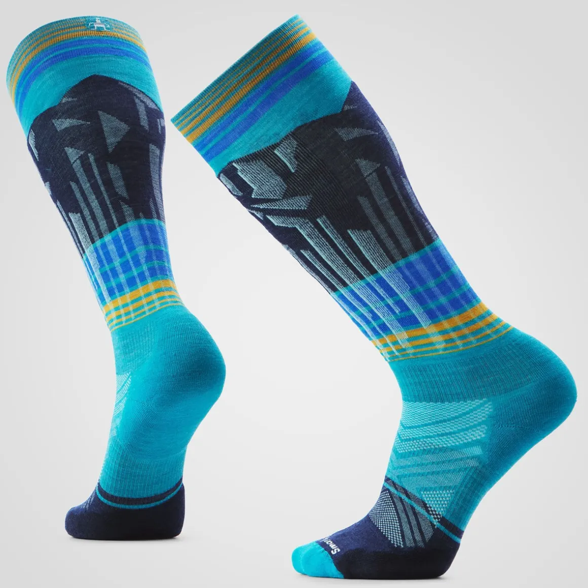 Ski Summit Shot Over The Calf Socks