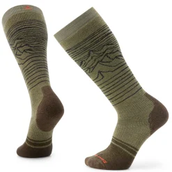 Snowboard Iguchi Pattern Over The Calf Socks