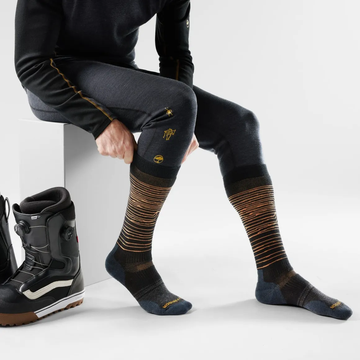 Snowboard Iguchi x Arbor Over The Calf Socks