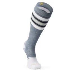 Snowboard Stripe Extra Stretch Over The Calf Socks