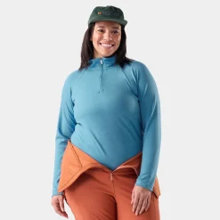 Women's Classic Thermal Merino Base Layer 1/4 Zip Plus
